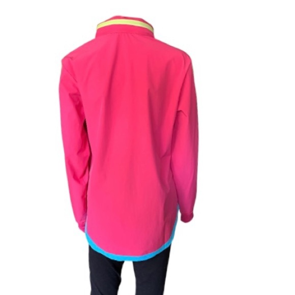 LANDSEND Women’s Woven Zip Cover Up Jacket, Water Resistant, Stowable Hood - Picture 3 of 10